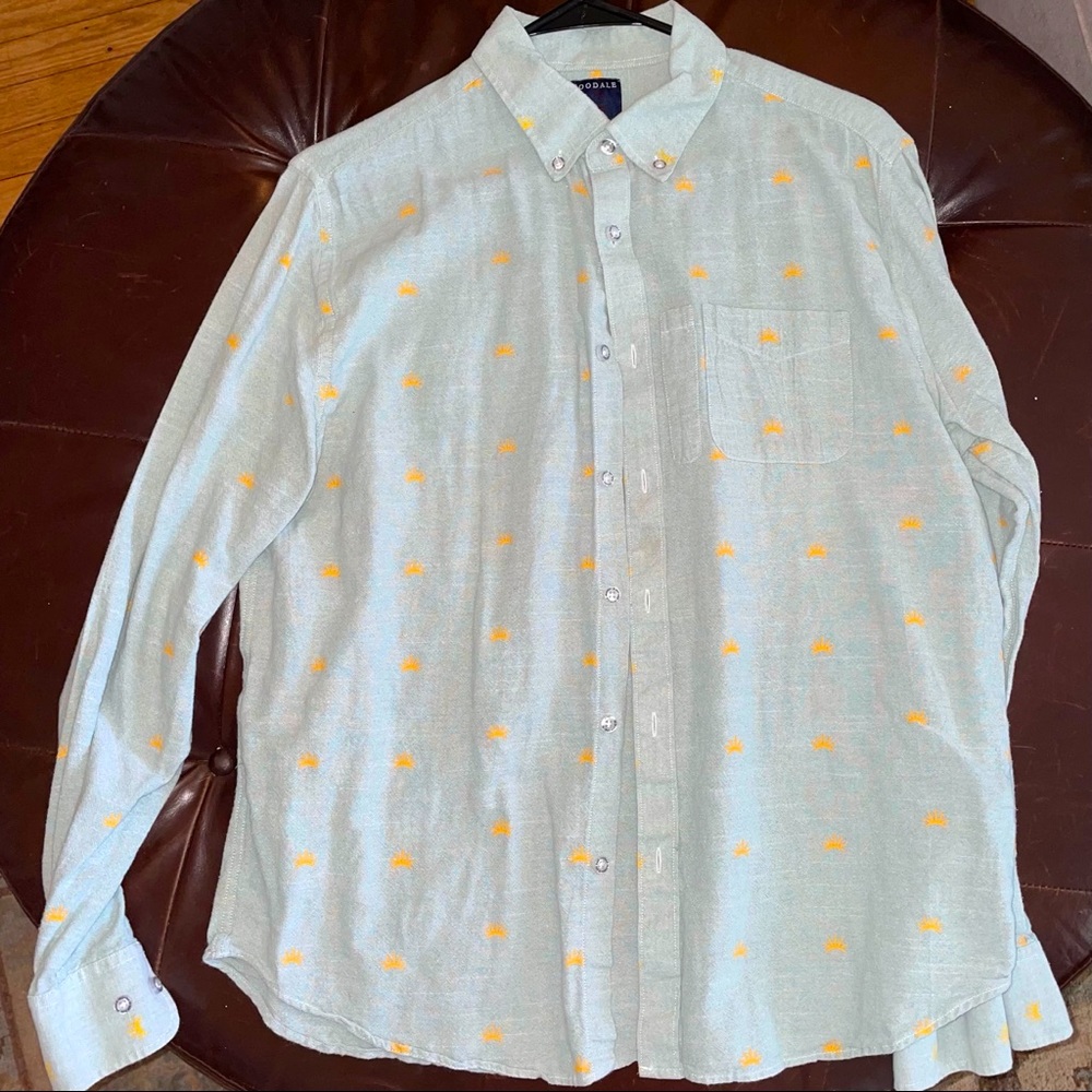 Goodale casual button down Mens shirt - L